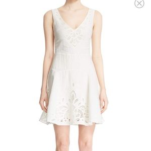 Joie Suzanna Lace Fit & Flare Dress